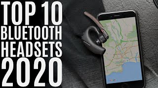Top 10: Best Bluetooth Headsets for 2020 / Bluetooth Earpiece / Wireless Handsfree Headset wit Mic