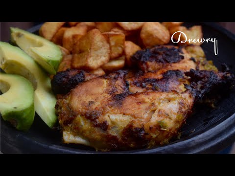 Gallian-style Roast Chicken with Fried Potatoes and Avocados