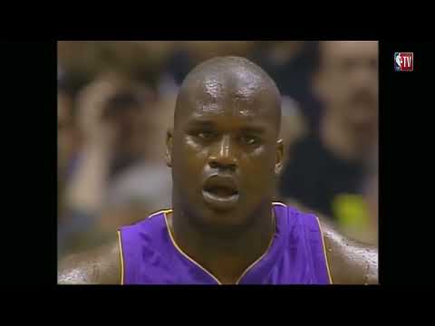 2002 06 09 NBA Finals Game 3 LA Lakers @ New Jersey Nets Kobe Bryant Shaquille O'Neal Jason Kidd