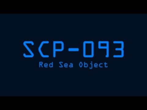 SCP-093 - Red Sea Object