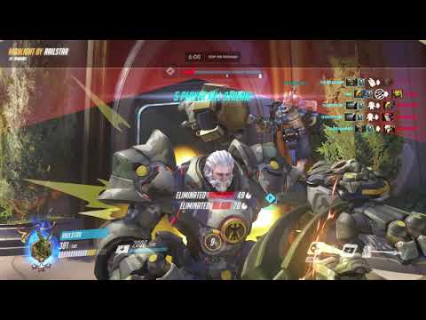 Highlight - Reinhardt - Reverse Earthshatter Team Kill