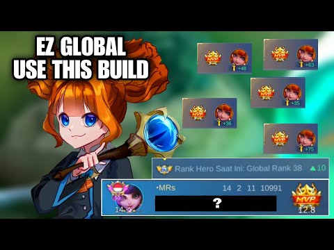EASY GLOBAL LYLIA USE THIS BUILD!! | BUILD LYLIA TERSAKIT 2023 - Lylia Gameplay