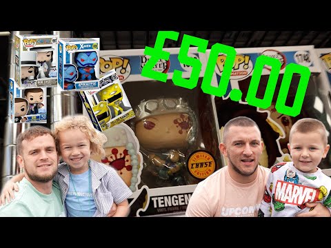 FUNKO POP HUNT WITH A £50 SPENDING LIMIT! #funko #funkopop 