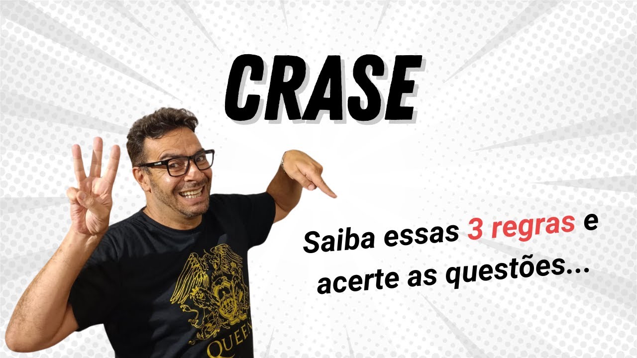 CRASE para CONCURSO - Resumido em 3 regras essenciais