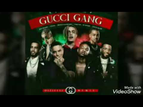 Lil Pump Gucci Gang Remix X bad bunny X J Balvin X French Montana X 21 Savage X Ozuna X Gucci Mane
