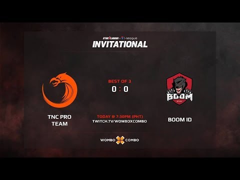 TNC vs BOOM ID game 1 (BO3) | Starladder iLeague Invitationals