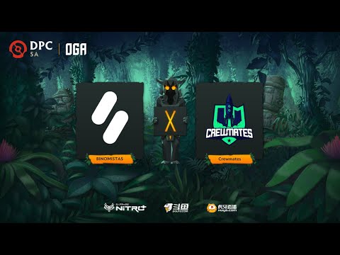 BINOMISTAS vs Crewmates | OGA DPC SA Regional League Lower Division (BO3) | - Game 1