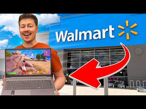Buying Walmart's CHEAPEST Laptop For Gaming - Lenovo 3i