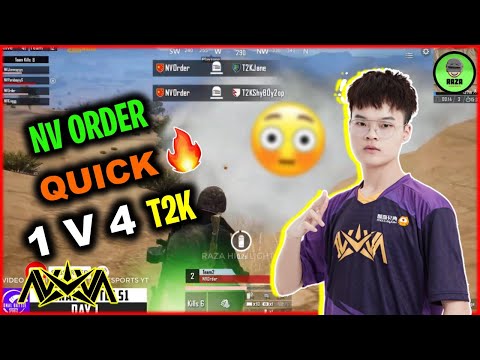 NOVA ORDER QUICK 1V4 TEAM T2K 🔥| @7DIRECTIONSESPORTS