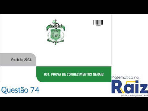 FAMERP 2023 Questão 74