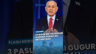 ARAHAN ISRAEL! 3 TNI Pasukan Gugur setelah Netanyahu Perintahkan Militer Perluas Invasi ke Lebanon