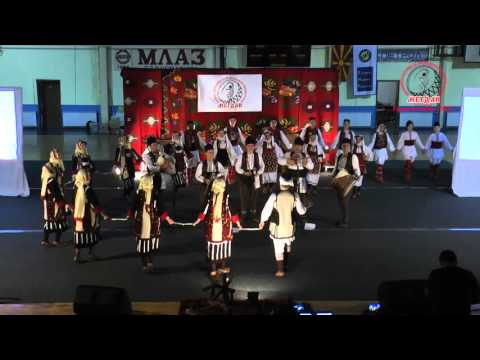 Folk ensemble "MEGDAN" - Bogdanci, Macedonia - Nasheto selo