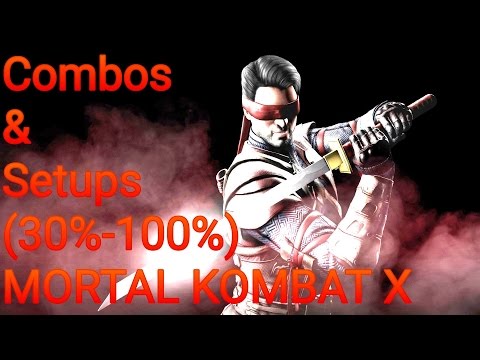 MKX Kenshi Top Combos & Setups (30%-100%)