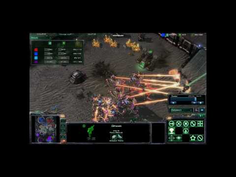 Epic Starcraft 2 game changing nuke