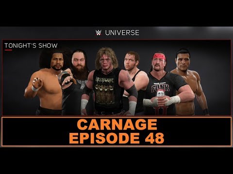 WWE 2K17 - SWE Universe Mode - Episode 48 - Carnage