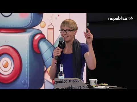 re:publica 2024: Eva Wolfangel - Wo stehen Chatbots auf dem Weg zur ... [english translation]