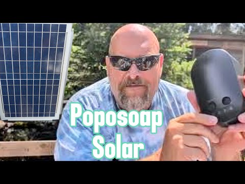 NEW Powerful Poposoap Solar Dual Air Pump that can Aerate & Filter 6ft Deep Pond