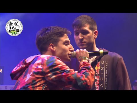 ARGENTINA vs ESPAÑA | SEMIFINAL | GOD LEVEL FEST PERU 2019 | ¿Wos VS Dios? ¿Chuty El mejor Gallo?