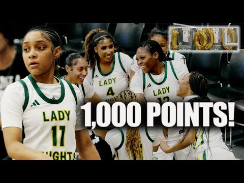 SPECIAL K & Tatiana Griffin vs Los Osos! 🔥 1,000 CAREER POINTS! (4 Players Drop 20+)