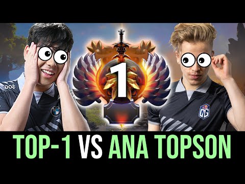 Ana & Topson vs 12,000 MMR TOP-1 SEA Star — 2 games