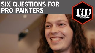 Six Questions for Pro Painters