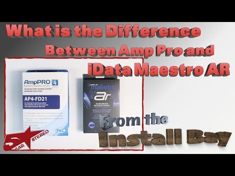 What is the difference between the Pac Amp Pro and the iData Maestro AR
