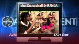 Lady Saw - the Dancehall Mother - candid interview - on backyard tv