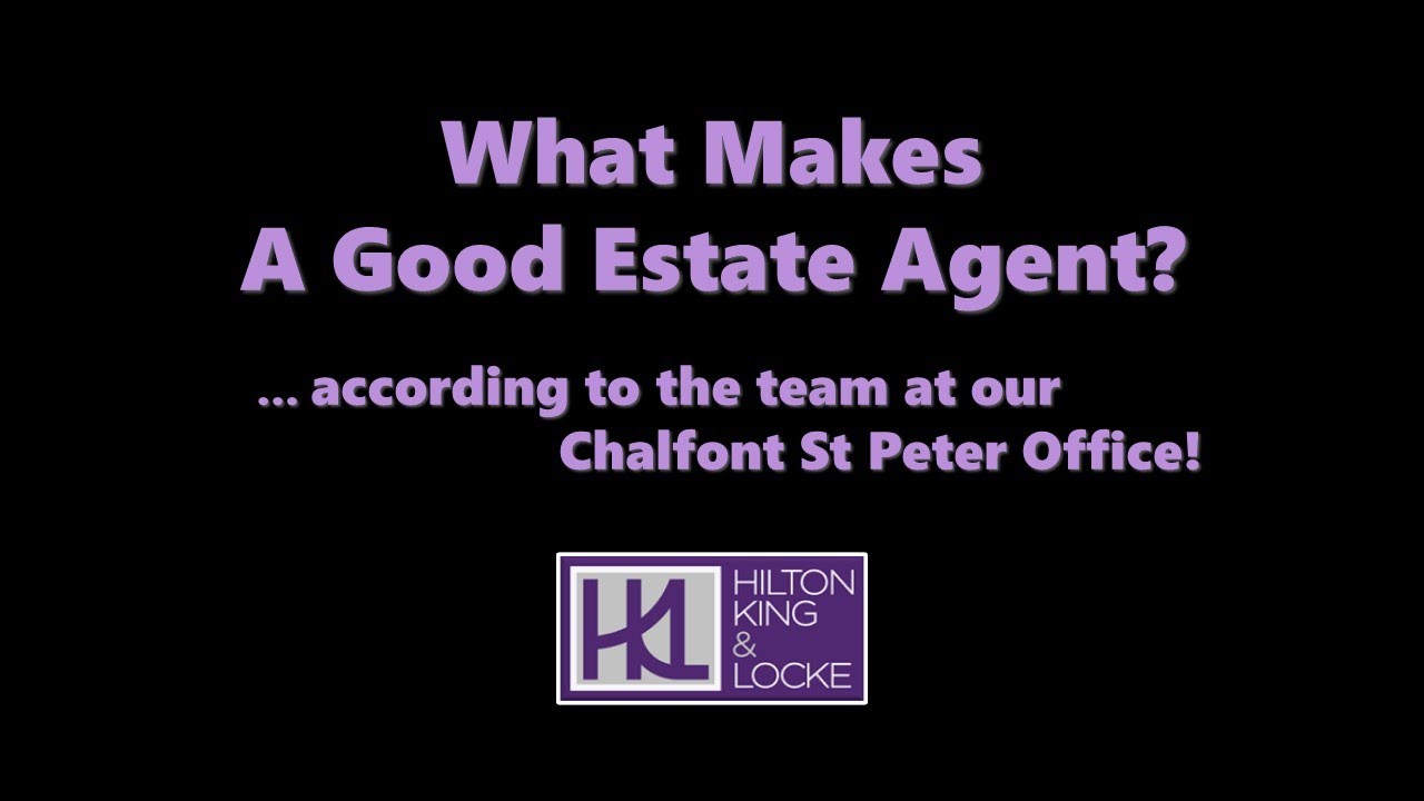 What makes a good estate agent?