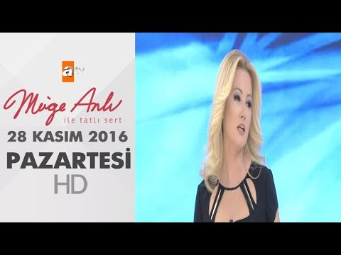Müge Anlı ile Tatlı Sert 28 Kasım 2016 - 1724. Bölüm - atv