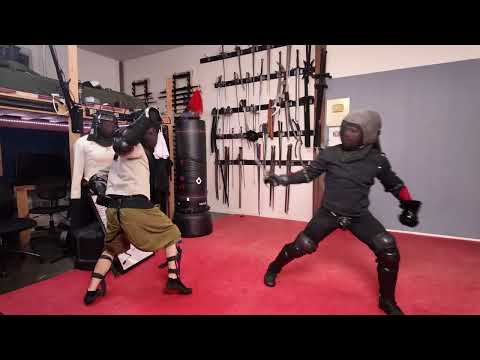 Saber Fencing: Clark vs David