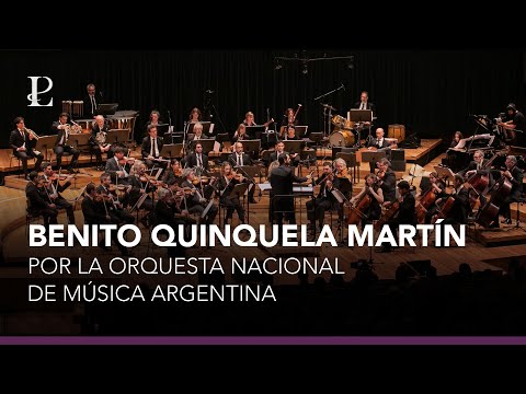 Homenaje a Benito Quinquela Martín, por la Orquesta Nacional de Música Argentina