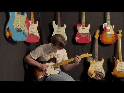 Fender Custom Shop '56 Telecaster JRN Relic Time Machine WF2TSB 3,3kg 2019 - VIDEO image 16