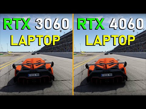 RTX 3060 Laptop vs RTX 4060 Laptop |  1080p | Tech MK