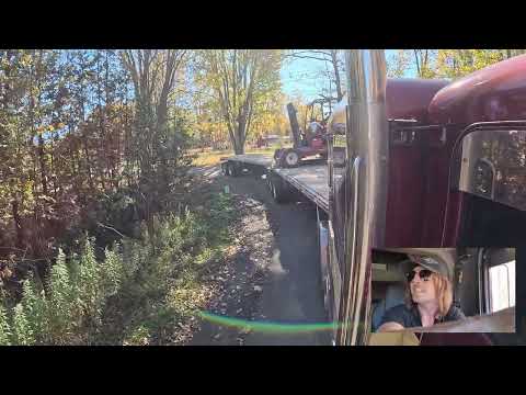 B-Train Backing: Blindside On A Tight Road!