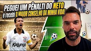 Peguei um Pênalti do NETO e Ele me Deu o Maior Conselho da Minha Vida!
