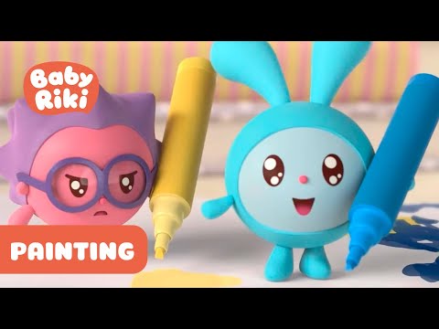 BabyRIKI Cartoons | Best episodes about Drawing | for Kids | 0+ en