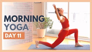 DAY 11: ACTIVATE - 10 min Morning Yoga Stretch β Flexible Body Yoga Challenge