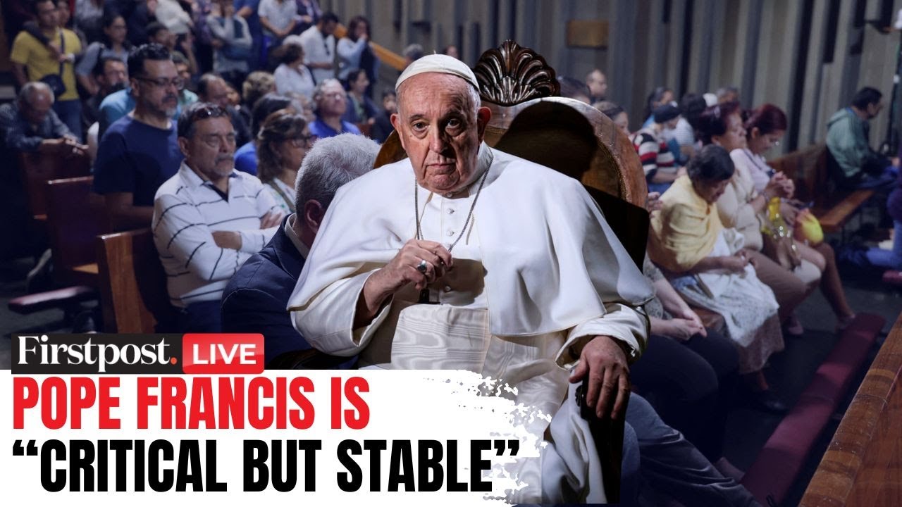 LIVE | Pope Francis Health Update: Pope in Critical Condition |Prayers at St Peter's Square |Vatican