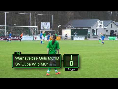 Warnsveldse Girls MC1 - Cupa MC1 4-0