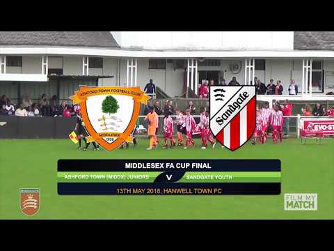 Middlesex FA Under 14 Cup Final 2017/18 - Ashford Town (Middx) FC v Sandgate FC