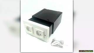 Imitation Double Plug European Standard Socket Wall Safe Security Secret Hidden Stash Box Reliable