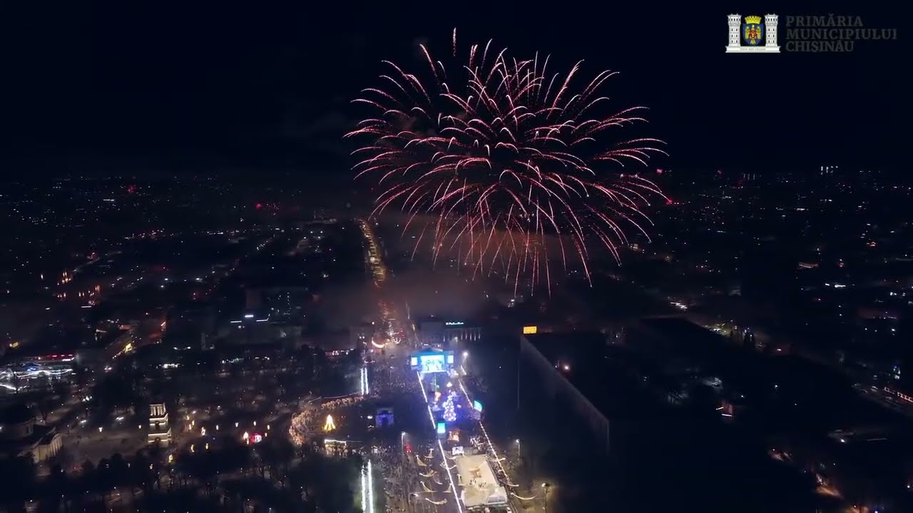Anul Nou – 2025. Piata Marii Adunari Nationale