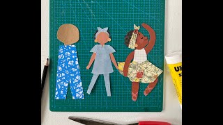 Paper Craft Tutorial: Paper People