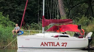 preview picture of video 'Jacht żaglowy ANTILA 27'