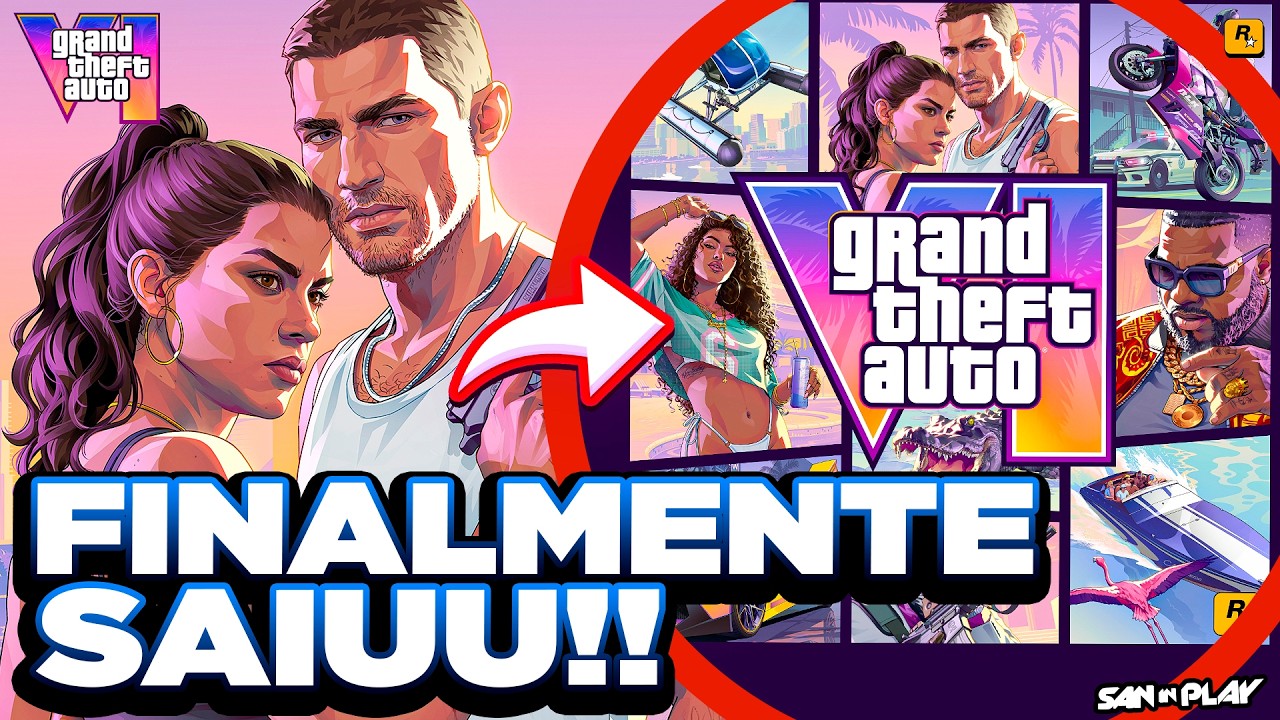 FINALMENTE! GTA 6 tem CAPA OFICIAL LIBERADA e DATA da PRÉ-VENDA! (Veja Tudo) #gta6
