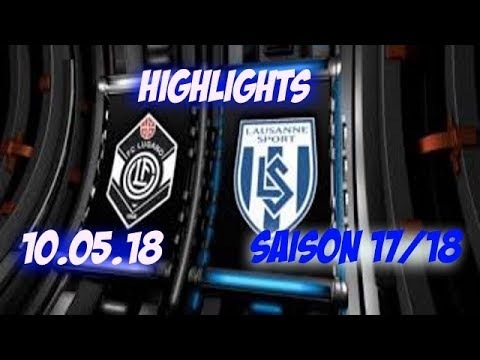 Highlights: Fc Lugano vs Fc Lausanne - Sport (10.05.18)