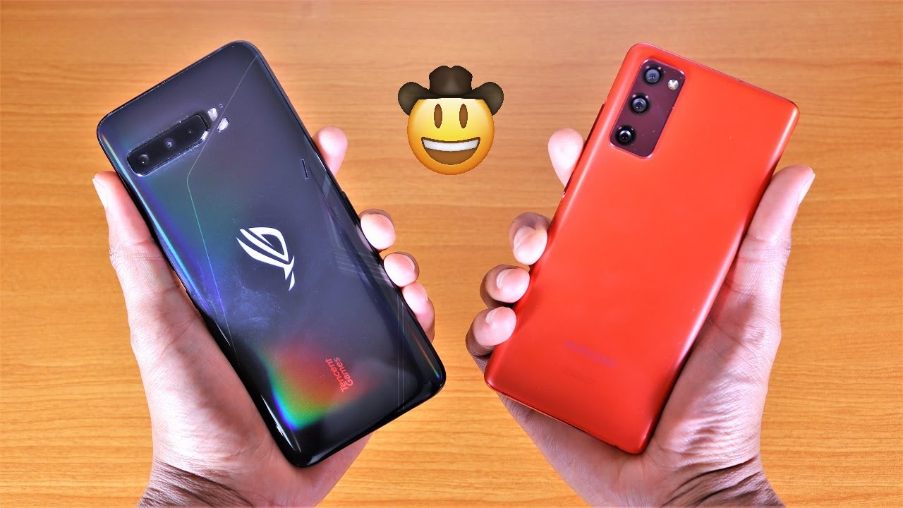 Asus ROG Phone 3 Vs Galaxy S20 FE 5G Speed Test