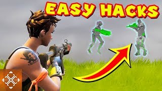 3 EASY FORTNITE HACKS TO GET YOU VICTORY ROYALE