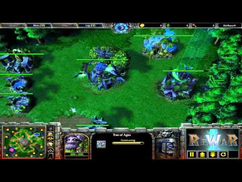 HLA(UD) vs WarchiefRich(NE) - Game 1 - WarCraft 3 gameplay - RN424