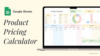Product Pricing Calculator - Google Sheets Tutorial